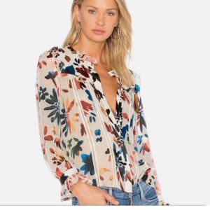 Alice + Olivia Prisma Floral Burnout Small